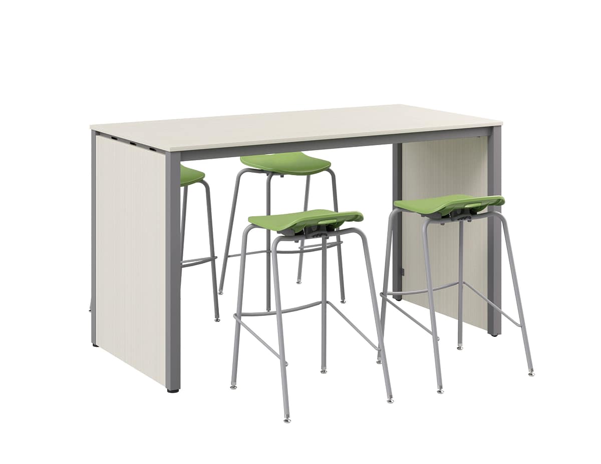 Constellate™ Group Table — Constellate Table With Potential Stools