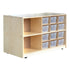 2 Sided Workstation with Cubbies on Casters | Trojan Classroom Furniture Easels & Art Trojan Classroom Furniture 