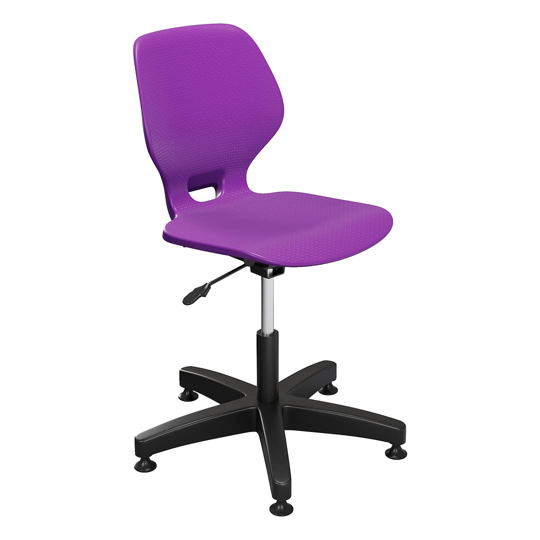 Numbers™ Adjustable Height Chair — Model 22841 in Purple