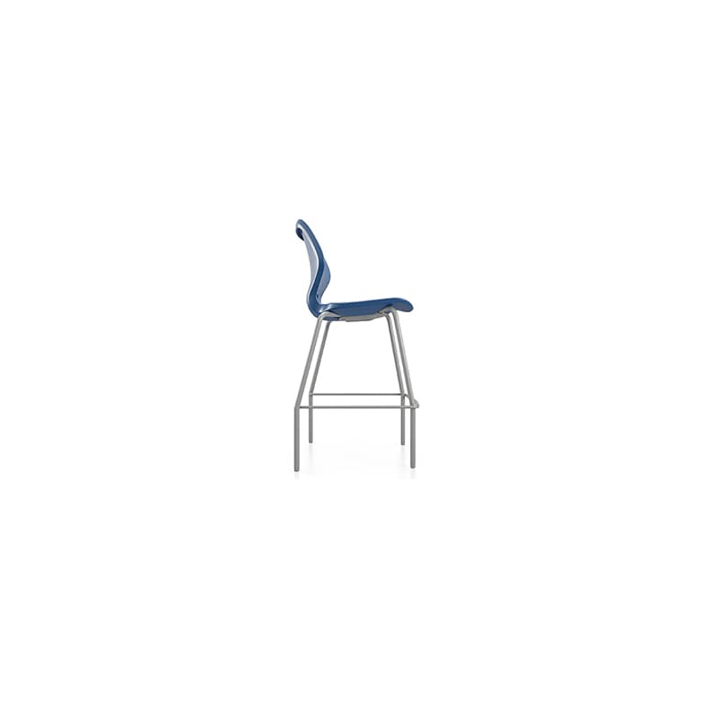 Numbers™ Fixed Height Stool — 28" Numbers Fixed Height Stool in Persian Blue