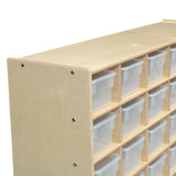 30 Small Bin Cubby Storage Unit | Trojan Classroom Furniture Cubby & Multi-Storage Trojan Classroom Furniture 