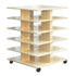4 Sided Large Bin Storage Towers | Trojan Classroom Furniture Cubby & Multi-Storage Trojan Classroom Furniture 