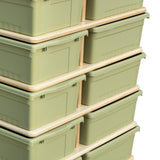 4 Sided Large Bin Storage Towers | Trojan Classroom Furniture Cubby & Multi-Storage Trojan Classroom Furniture 