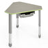 Interchange® SW Tote Storage — Interchange® Diamond Student Desk, Model #03082 shown with optional SW Tote Tray w/ housing #30933.