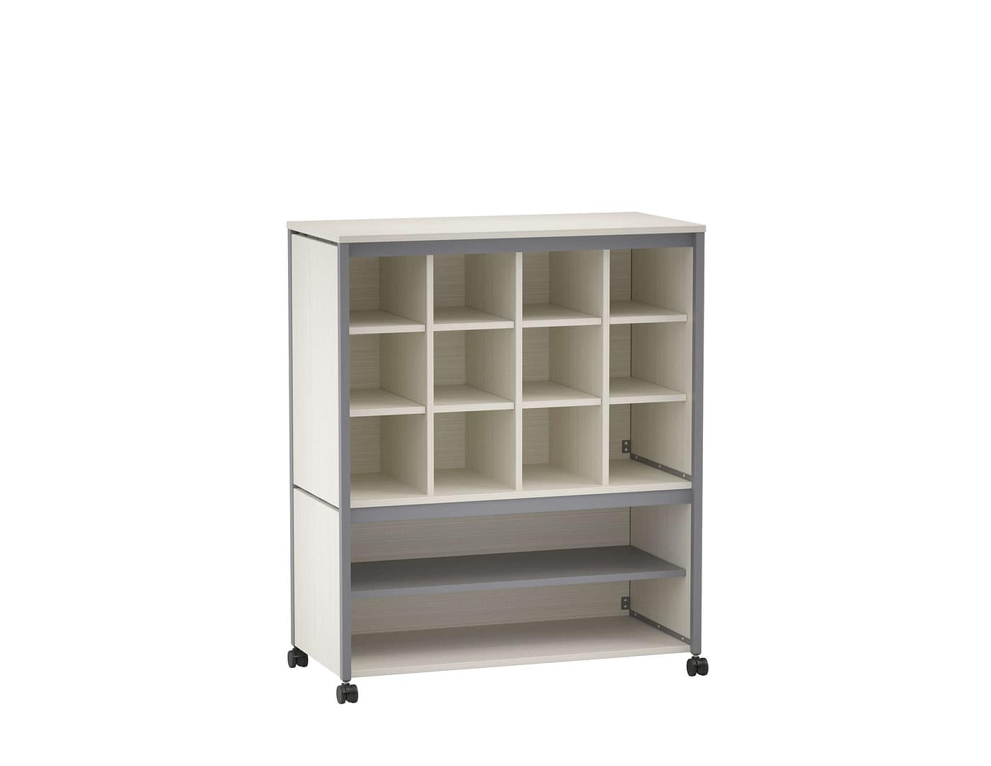 Constellate™ Mid + Low Cluster — CLEBB - Upper Cubbies, Lower Shelves