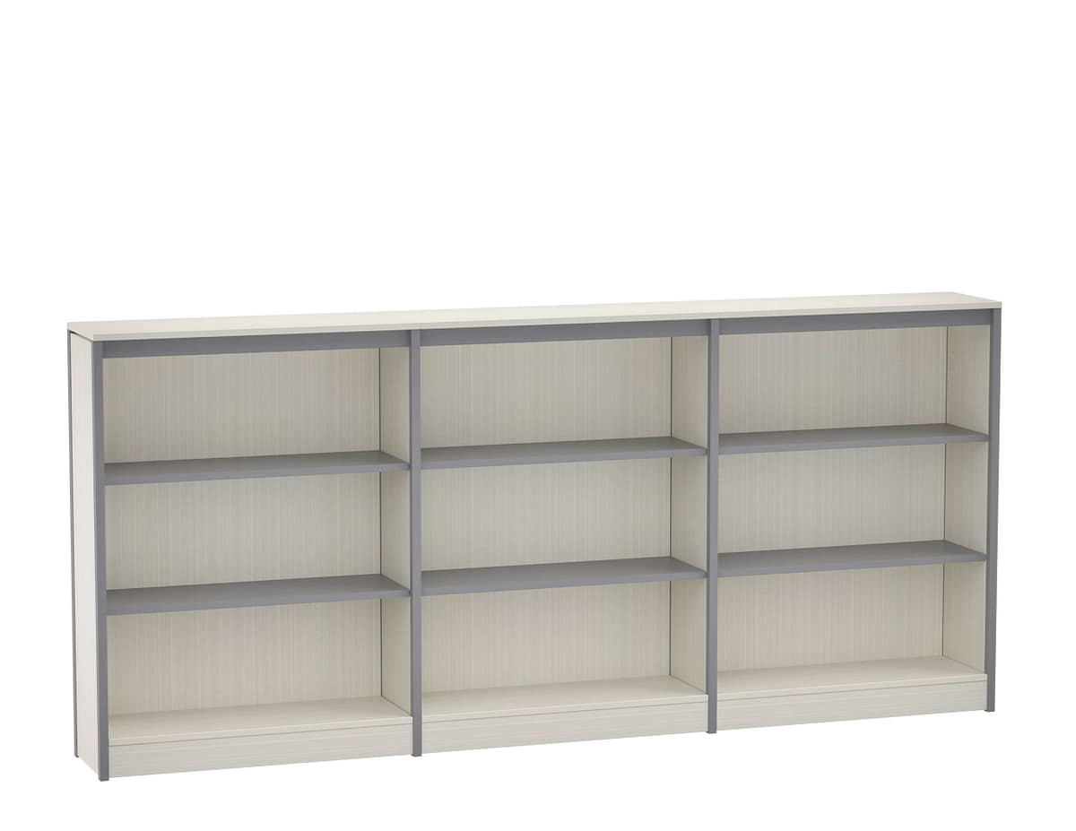 Constellate™ 48″ Library Storage — LB483613S w/ two LB483613A Adder Units shown *Sold Separately*