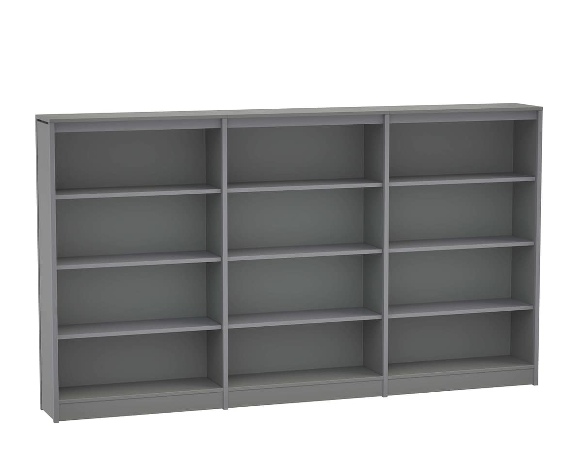 Constellate™ 60″ Library Storage — LB603613S w/ two LB603613A Adder Units shown *Sold Separately*