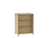 Constellate™ Double Sided Bookshelf Unit — LBT483626G in Fusion Maple