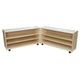 Adjustable 2 Shelf Hinged Units: Low & Deep | Trojan Classroom Furniture Early Learning Tables & Seating Trojan Classroom Furniture 