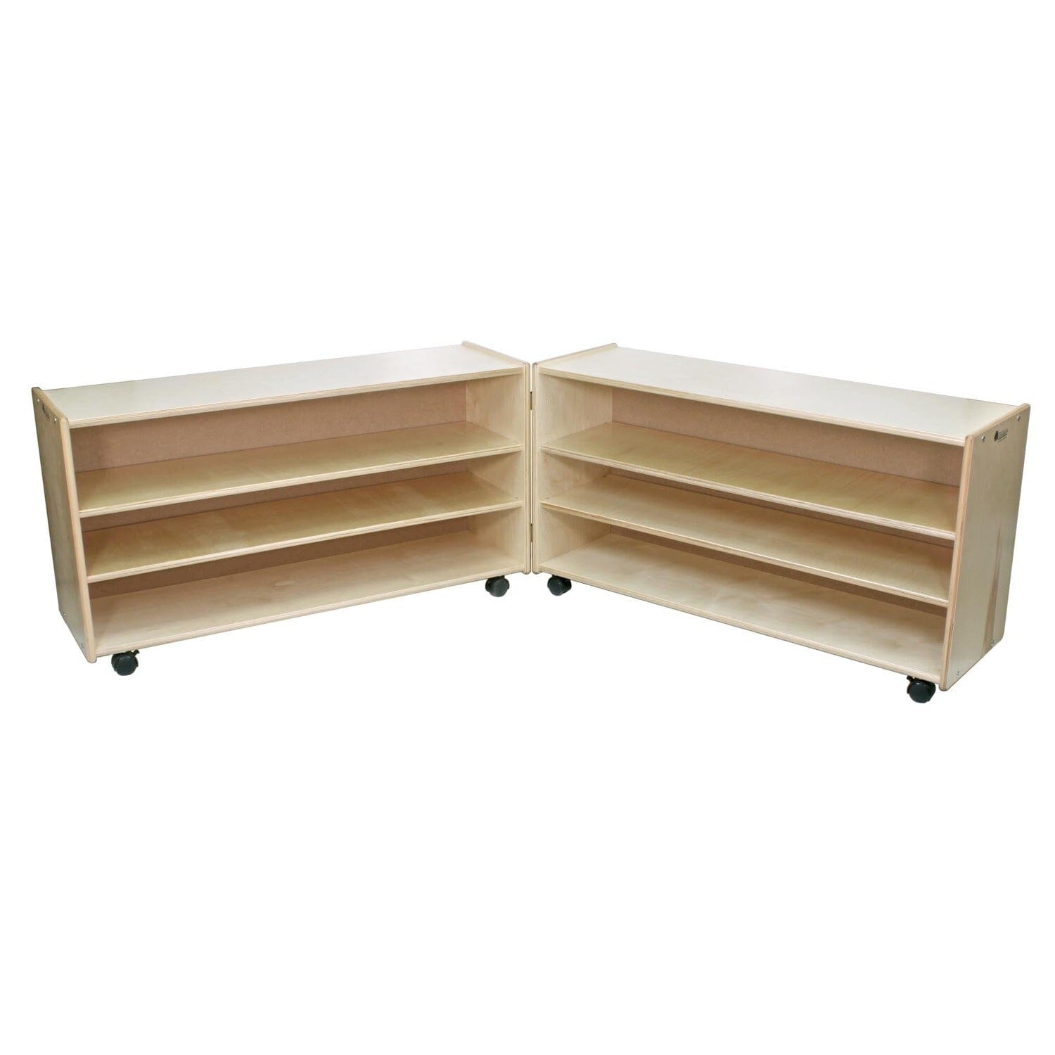Low Deep Hinged Shelving