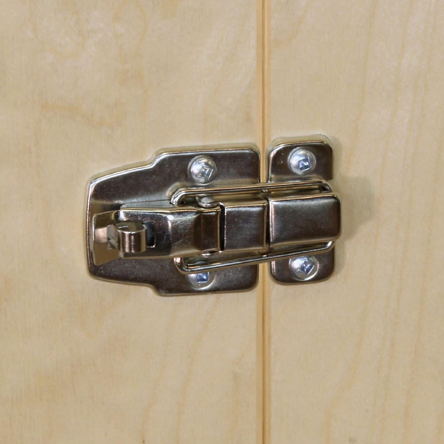Low Narrow Hinged Shelving