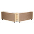 Low Narrow Hinged Shelving