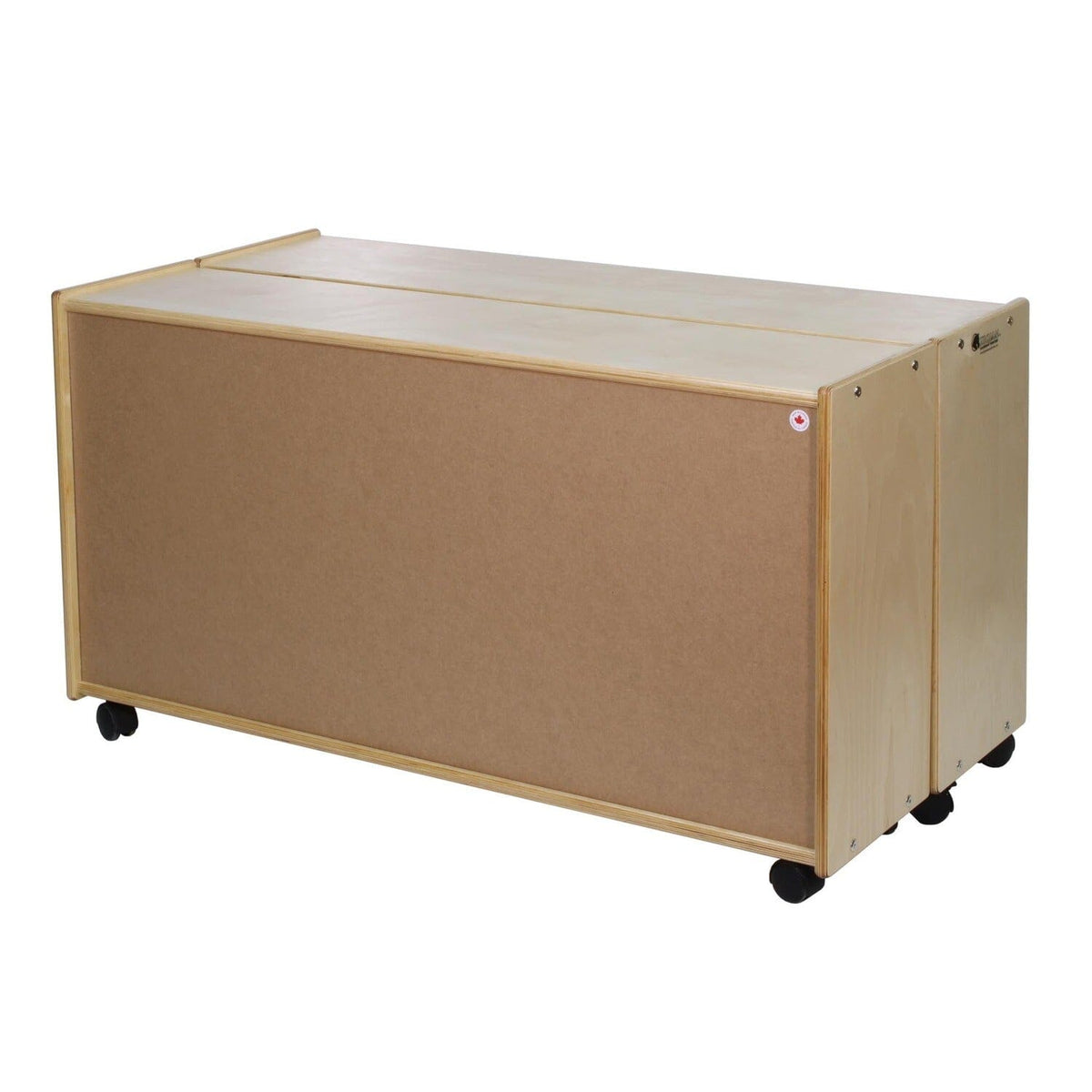 Low Narrow Hinged Shelving