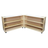 Adjustable 2 Shelf Hinged Units: Tall & Deep | Trojan Classroom Furniture Early Learning Tables & Seating Trojan Classroom Furniture 