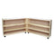 Adjustable 2 Shelf Hinged Units: Tall & Narrow | Trojan Classroom Furniture Early Learning Tables & Seating Trojan Classroom Furniture 