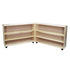 Adjustable 2 Shelf Hinged Units: Tall & Narrow | Trojan Classroom Furniture Early Learning Tables & Seating Trojan Classroom Furniture 