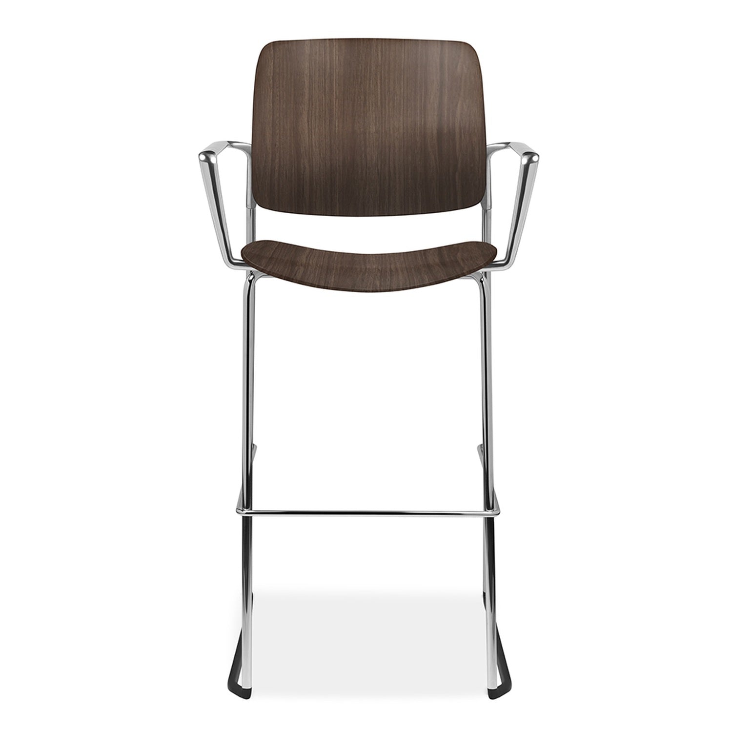 Allseating astute wood barsled looparm