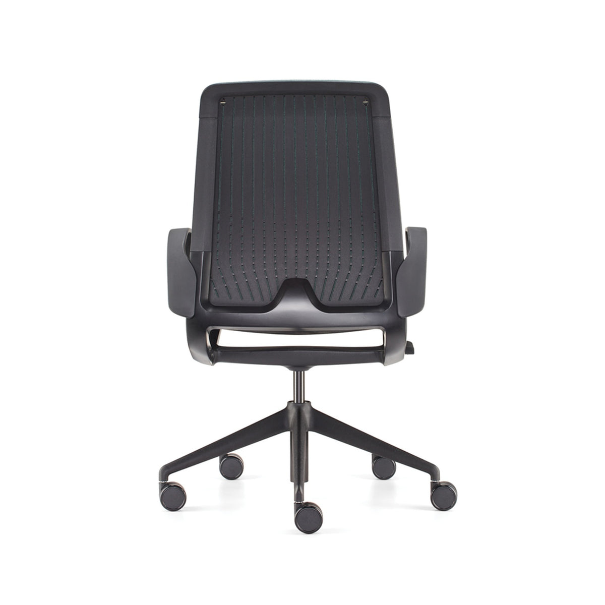 Attune — Attune Black Poly_Chair On White
