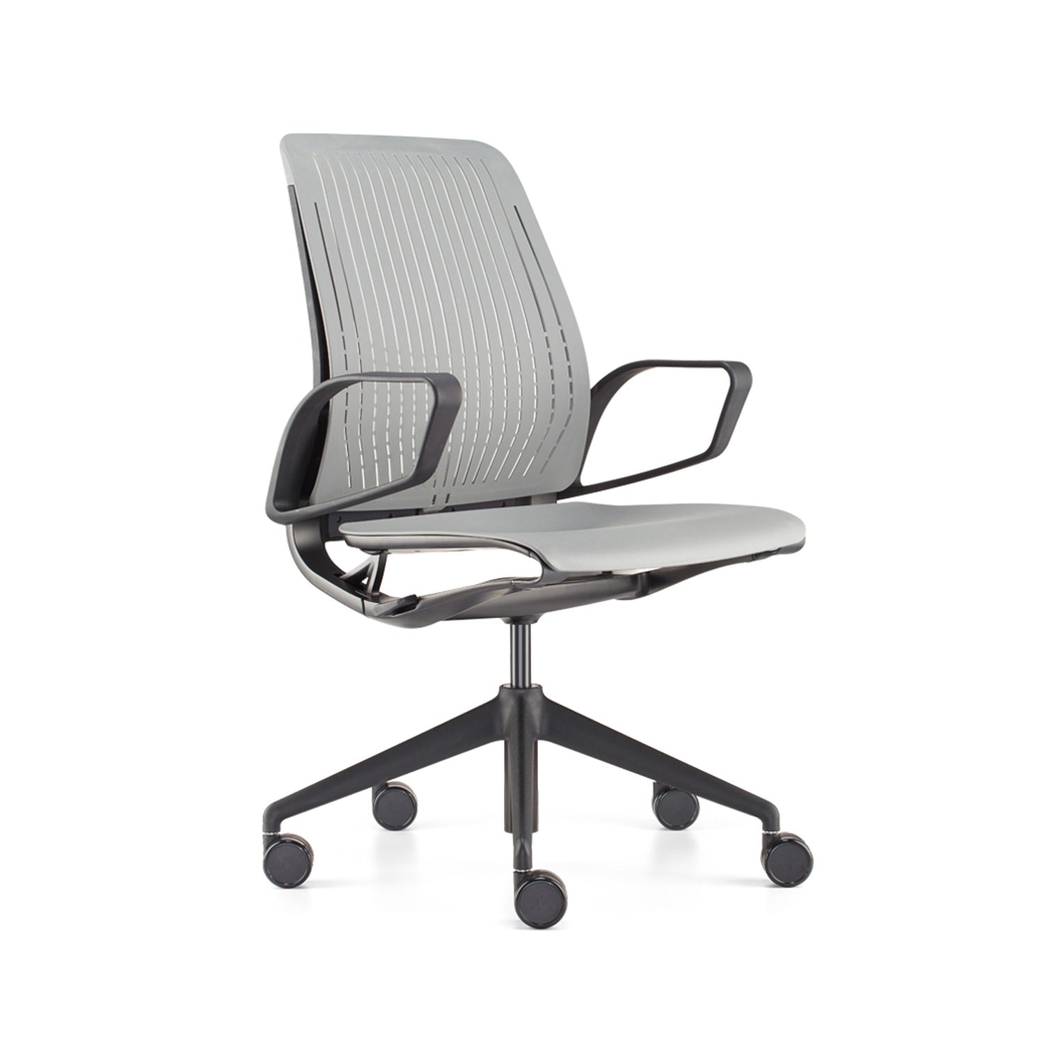 Attune — Attune Poly Seat and Back_Chair On White