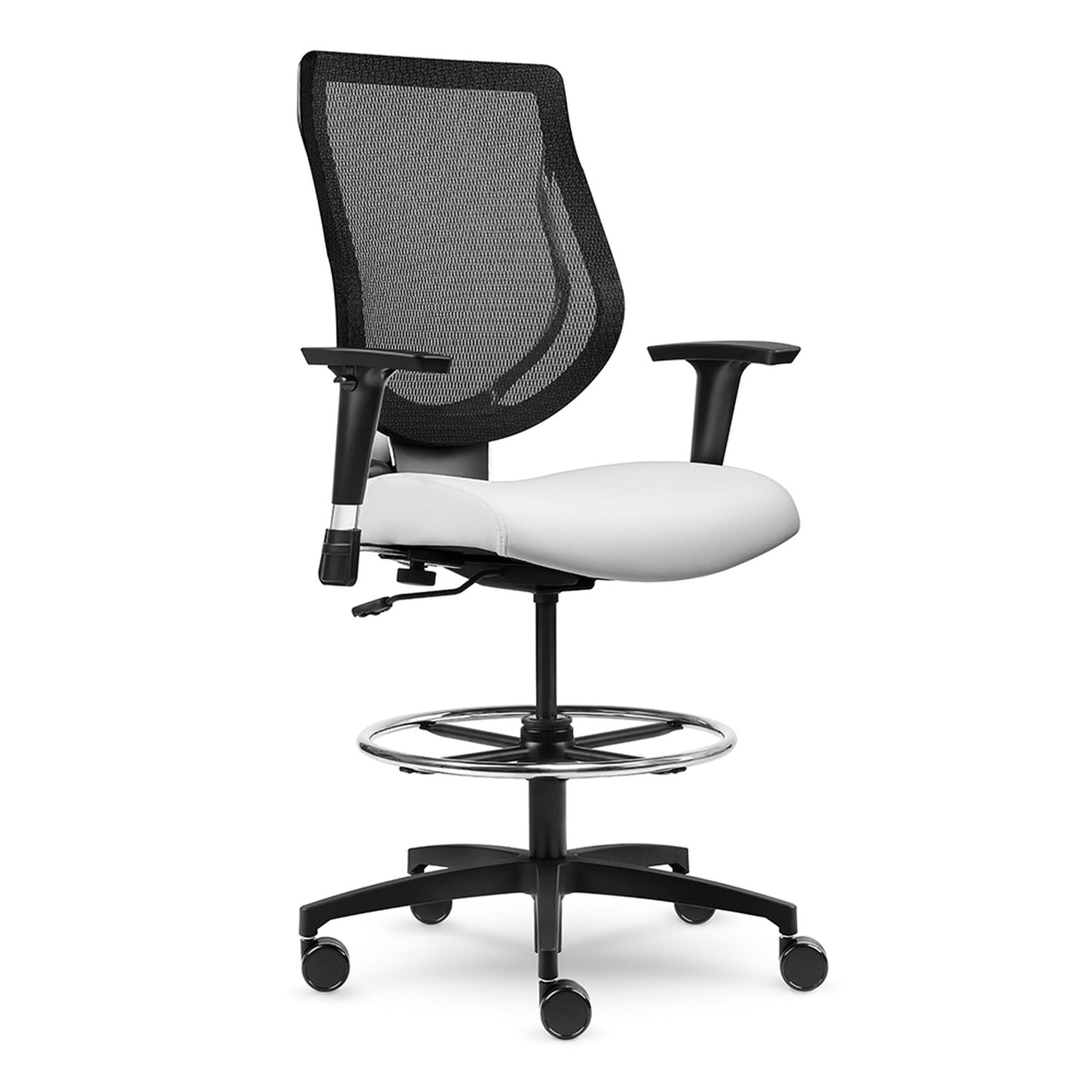 Allseating you midback stool blackbase