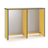 Casework Straight Shelf Table Fx42 Primary Yellow Charcoal.png