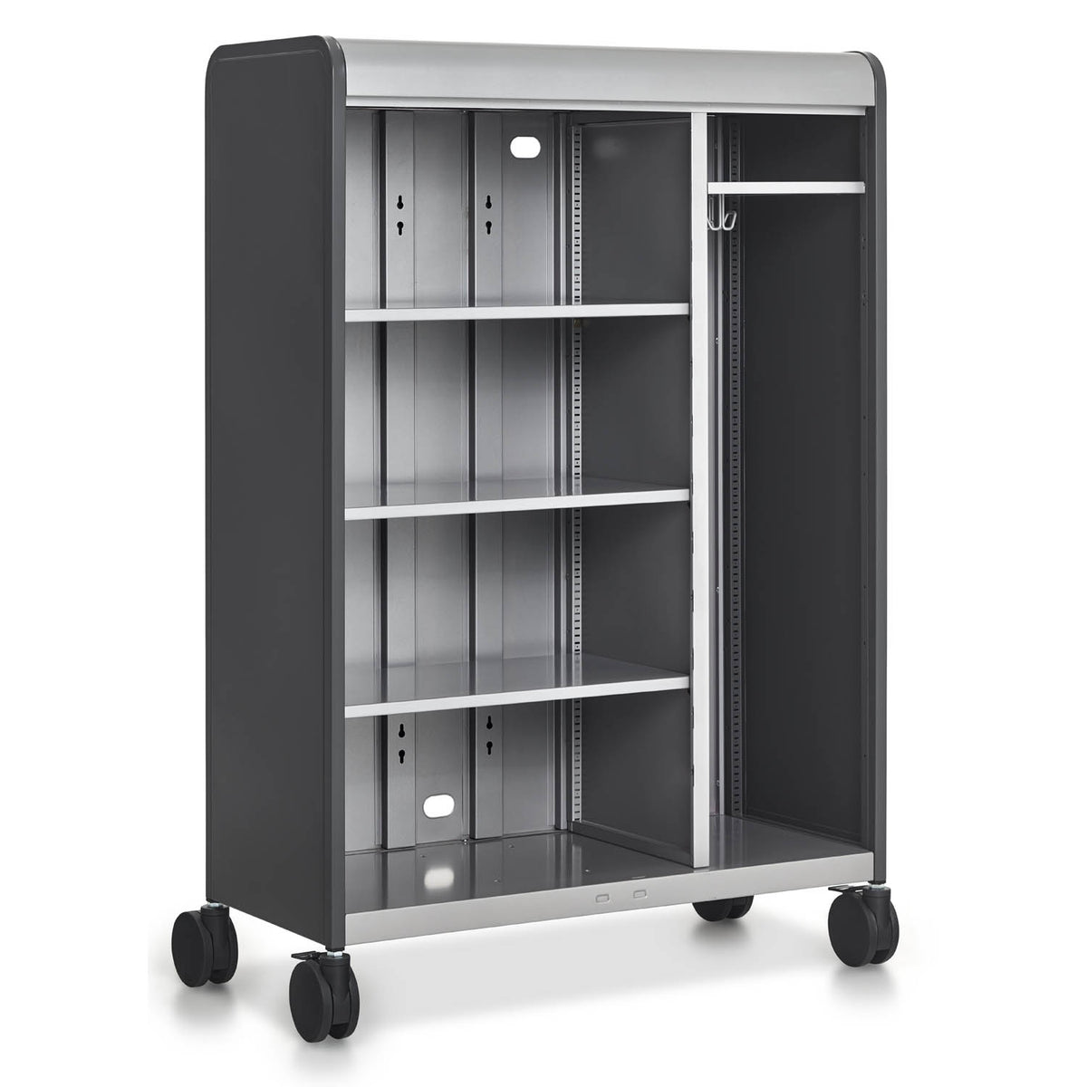 Accelerator storage wardrobe