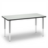 Gray and black rectangular Inspire activity table