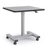 Gray Accelerator Sit Stand, square top