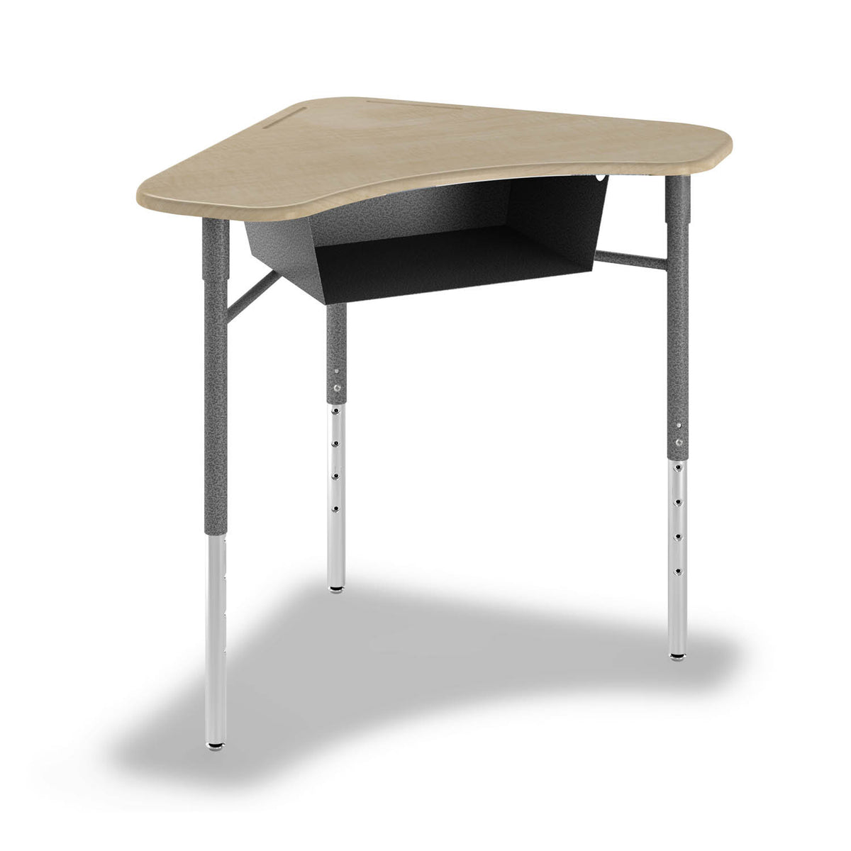 Boomerang Desk, front view