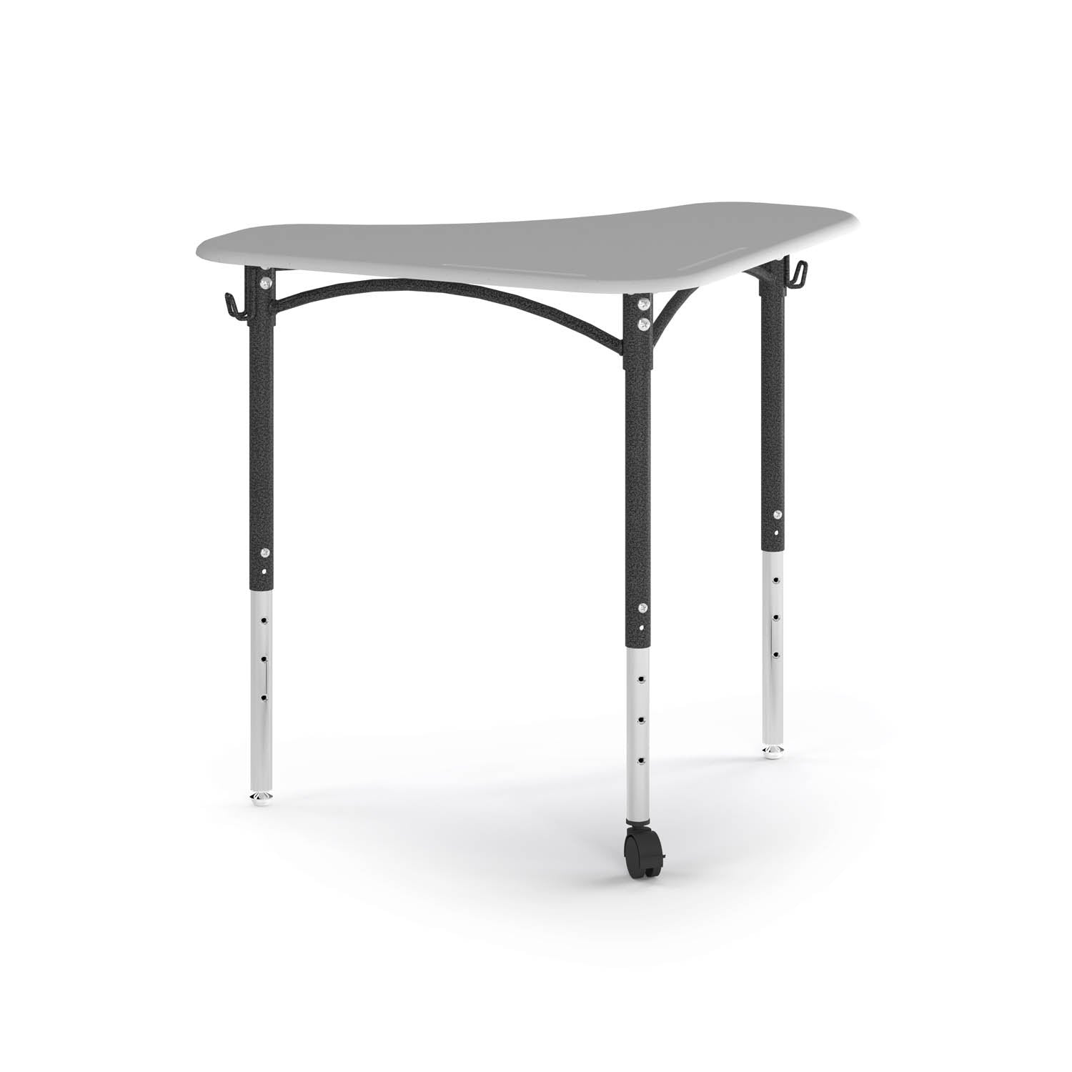 Boomerang Desk, angled view