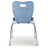 Alumni Educational Solutions | Air Four Leg Chair | Glide or Caster Options Stack Chair, Student Chair Alumni Educational Solutions 