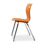 Alumni Educational Solutions | Air Four Leg Chair | Glide or Caster Options Stack Chair, Student Chair Alumni Educational Solutions 