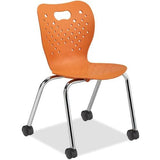 Alumni Educational Solutions | Air Four Leg Chair | Glide or Caster Options Stack Chair, Student Chair Alumni Educational Solutions 