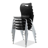 Alumni Educational Solutions | Air Four Leg Chair | Glide or Caster Options Stack Chair, Student Chair Alumni Educational Solutions 