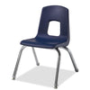 Alumni Educational Solutions | Classic Four Leg Chair | Glide or Caster Options Stack Chair, Student Chair Alumni Educational Solutions 