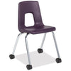 Alumni Educational Solutions | Classic Four Leg Chair | Glide or Caster Options Stack Chair, Student Chair Alumni Educational Solutions 