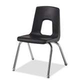 Alumni Educational Solutions | Classic Four Leg Chair | Glide or Caster Options Stack Chair, Student Chair Alumni Educational Solutions 