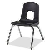 Alumni Educational Solutions | Classic Four Leg Chair | Glide or Caster Options Stack Chair, Student Chair Alumni Educational Solutions 