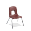 Alumni Educational Solutions | Classic Four Leg Chair | Glide or Caster Options Stack Chair, Student Chair Alumni Educational Solutions 