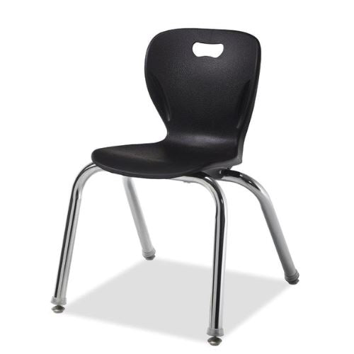 Alumni Educational Solutions | Explorer Four Leg Chair | Glide or Caster Options Guest Chair, Cafe Chair, Stack Chair Alumni Educational Solutions 