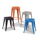 Alumni Educational Solutions | Makerspace Works Steel Stool | Three Sizes Cafe Stools Alumni Educational Solutions 