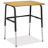 Honor Roll Study Top Desk with hard plastic top, view two