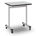 Integrity Oval Base T-Leg Desk with laminate top