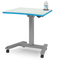 Blue Nesting Flip Sit Stand desk