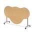 Nesting Flip Table, cloud shape, flipped/nested position — Alumni Educational Solutions