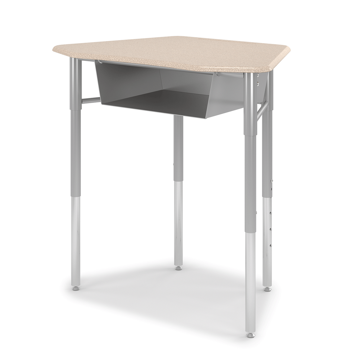 Oct Desk with closed book box