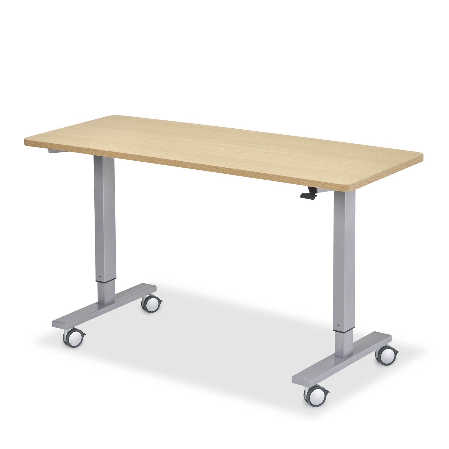 Pneumatic teacher desk, view three