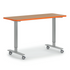 Orange Pneumatic teacher desk