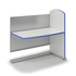 Privacy Workstation, 46-inch add-on panel