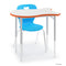 Scallop Desk, front view